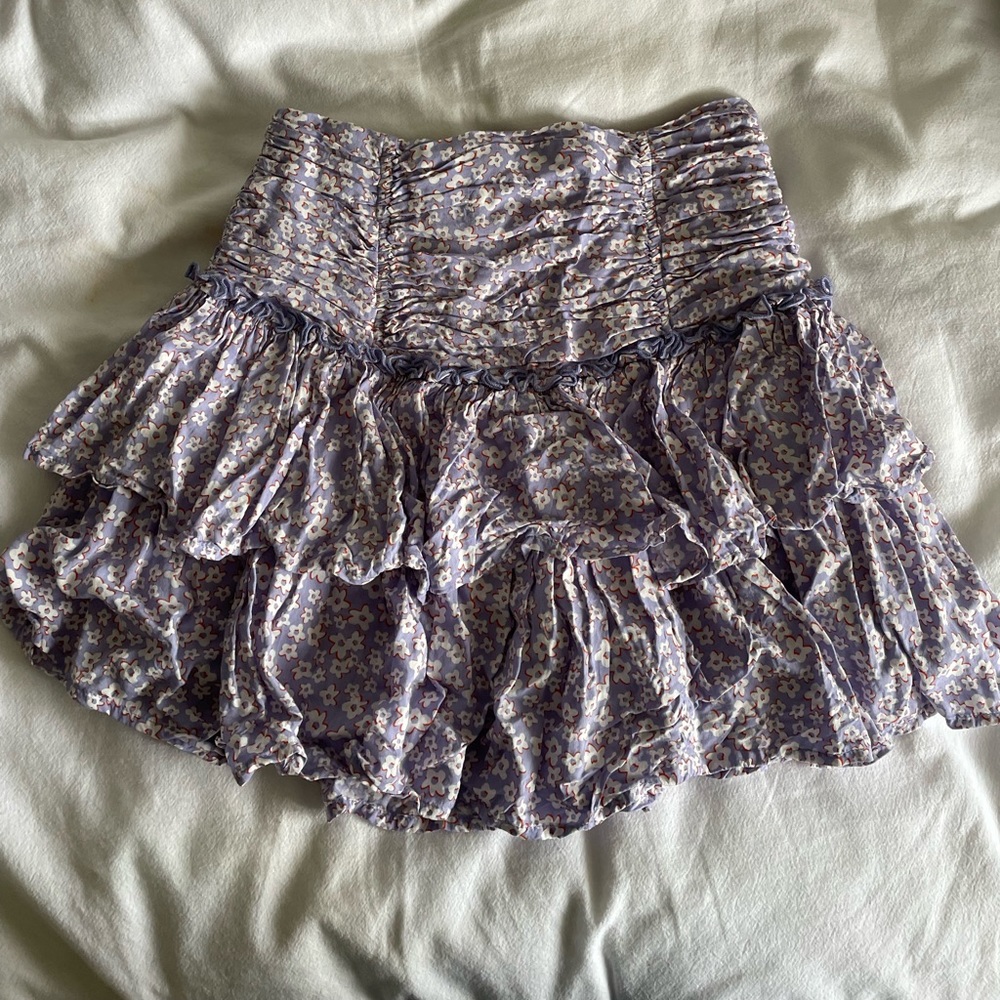 Auguste The Label Purple Floral Skirt